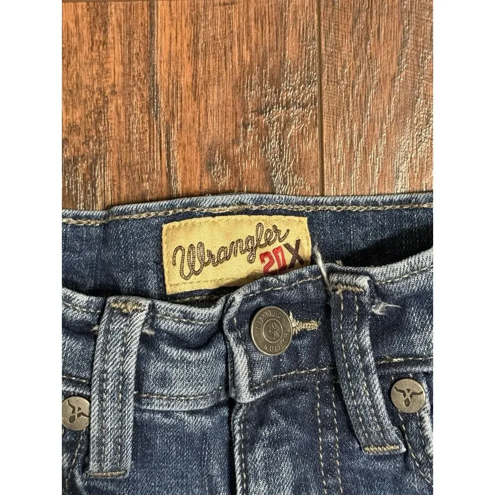 Wrangler 20X Boys Slim Fit Jeans Limited Edition Size 8 Slim Straight Leg Pants